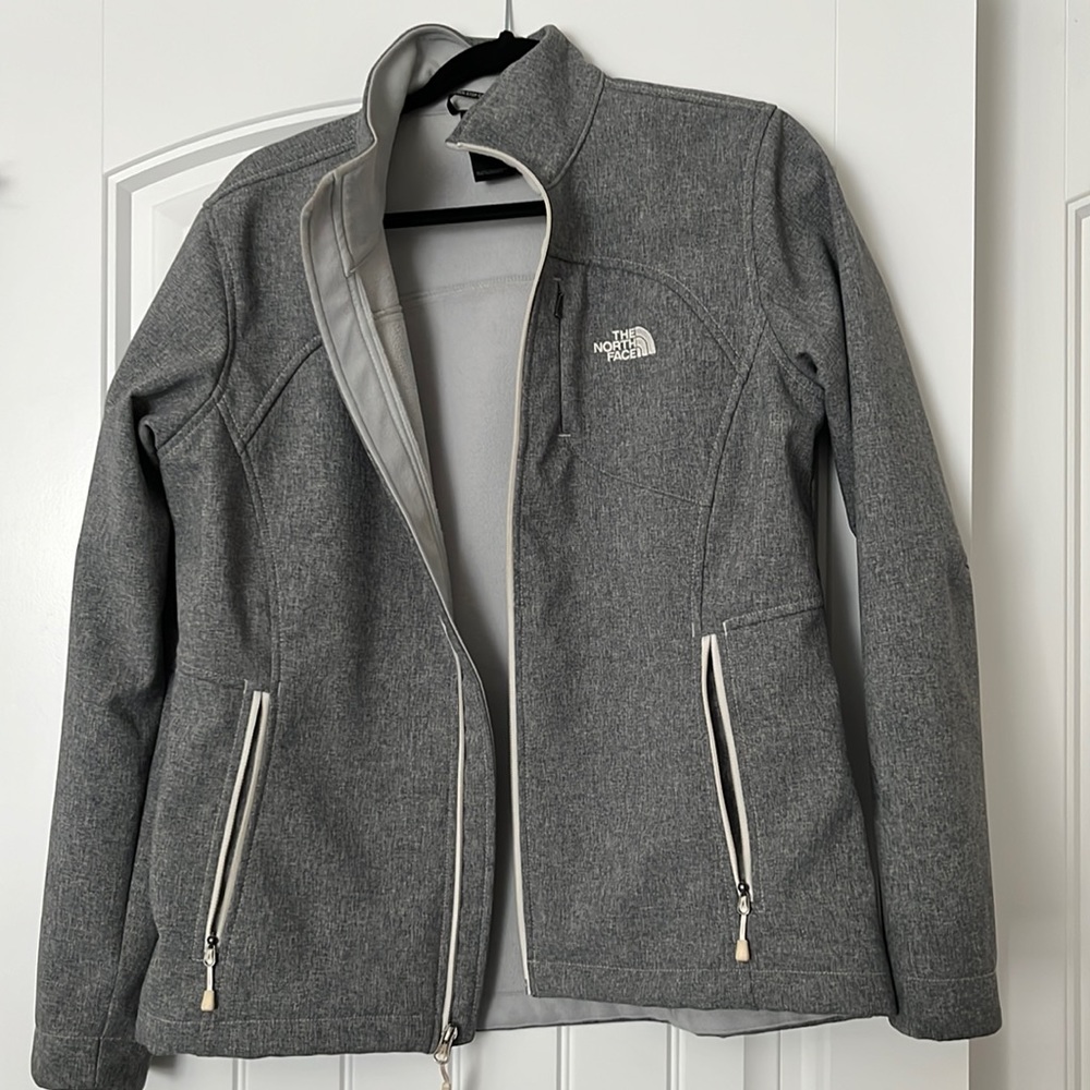 North face shell with fleece liner
